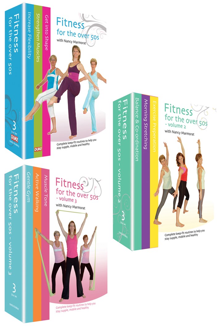 Fitness for the Over 50s Volumes 1, 2 and 3 OFFER BUNDLE