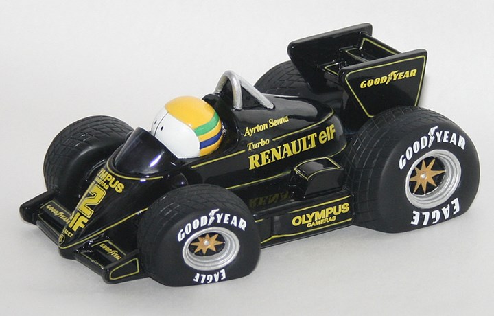 Ayrton Senna Renault 97T (Black) Limited edition Model