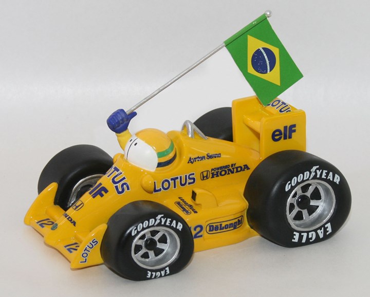 Ayrton Senna Lotus 99T (Yellow) Limited edition Model