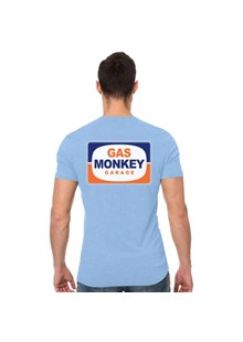 Gas Monkey Garage Gas Em Up T-Shirt, Blue
