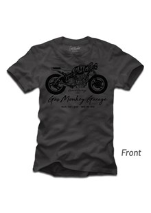 Gas Monkey Motorcycle T-Shirt, Grey