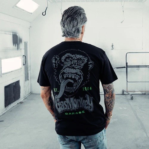 Gas Monkey Unisex T-Shirt, Black - click to enlarge