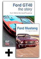 Ford GT40 Plus Mustang DVD Offer