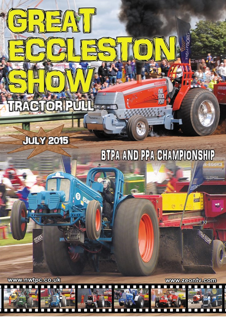 Great Eccleston Show Tractor Pull (July) 2015 DVD