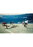 Geoff Hurst 1966 World Cup Final Signed Unframed Photography
