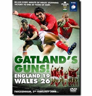 Gatland's Guns - England 19-26 Wales (DVD)