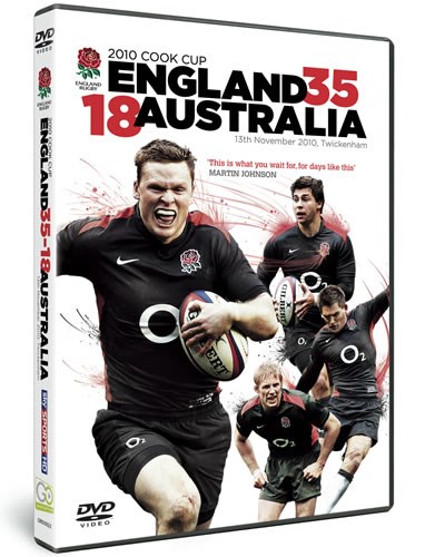 England 35-18 Australia - 2010 Cook Cup (DVD)