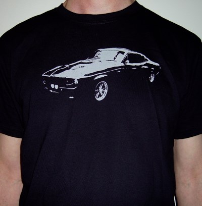 GT 500 T Shirt Black - click to enlarge