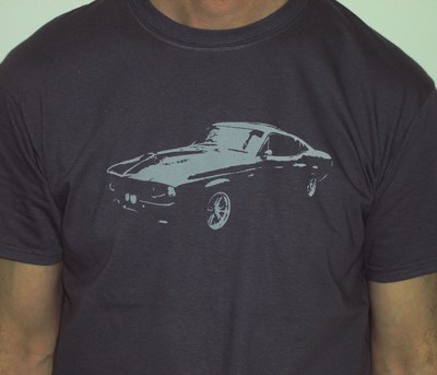 GT 500 T Shirt Slate Grey - click to enlarge