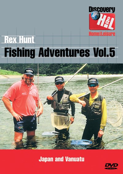 Rex Hunt Fishing Adventures Vol 5 - Japan and Vanuatu DVD