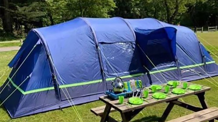 Glen Wyllin Campsite - click to enlarge