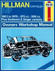 Hillman Imp Petrol (63-76) up to R Haynes Repair Manual (Classic Reprint)
