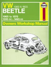 VW Beetle 1300 & 1500 (65 - 75) Haynes Repair Manual