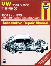 VW Type 3 (63 - 73) Haynes Repair Manual