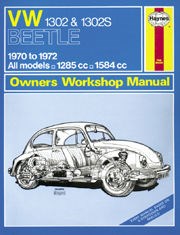 VW 1302 & 1302S (70 - 72) Haynes Repair Manual