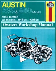 Austin A35 & A40 (1956 - 1967) Haynes Repair Manual