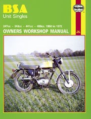 BSA Unit Singles (58 - 72) Haynes Repair Manual
