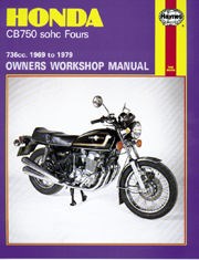 Honda CB750 sohc Four (69-79) Haynes Repair Manual