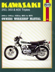 Kawasaki 250, 350 & 400 Triples (72 - 79) Haynes Repair Manual