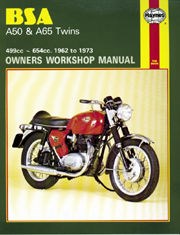 BSA A50 & A65 Twins (62 - 73) Haynes Repair Manual
