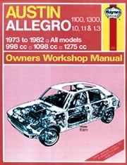 Austin Allegro 1100, 1300, 1.0, 1.1 & 1.3 (73 - 82) * Book