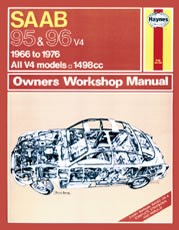 Saab 95 & 96 Petrol (66 - 76) Haynes Repair Manual