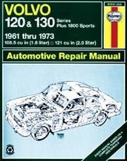 Volvo 120 & 130 Series (and P1800) (61 - 73) Haynes Repair Manual