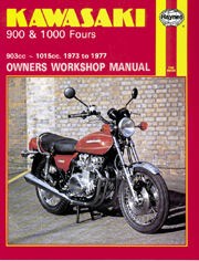 Kawasaki 900 & 1000 Fours (73-77) Haynes Repair Manual