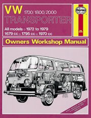 VW Transporter 1700, 1800 & 2000 (72 - 79) Haynes Repair Manual