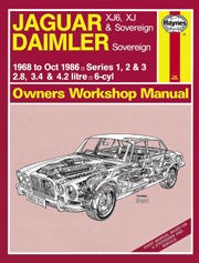 Jaguar XJ6, XJ & Sovereign; Daimler Sovereign (68 - Oct 86) UP to D Book