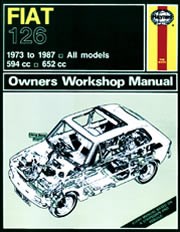 Fiat 126 (73 - 87) Haynes Repair Manual