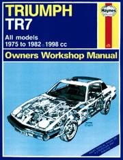 Triumph TR7 (75 - 82) Haynes Repair Manual