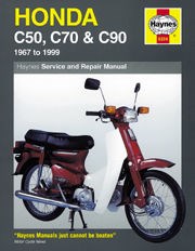 Honda C50, C70 & C90 (67 - 03) Haynes Repair Manual