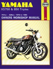 Yamaha XS750 & 850 Triples (76 - 85) Haynes Repair Manual
