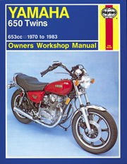 Yamaha 650 Twins (70 - 83) Haynes Repair Manual