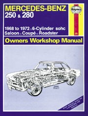 Mercedes-Benz 250 & 280 (68 - 72) Haynes Repair Manual