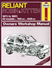 Reliant Robin & Kitten (73 - 83) Haynes Repair Manual
