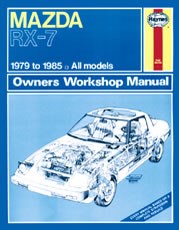Mazda RX-7 Petrol (79 - 85) Haynes Repair Manual