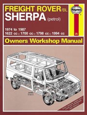 Freight Rover Sherpa (74 - 87) UP to E Book