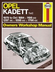 Opel Kadett (nov 79 - Oct 84) UP to B Book
