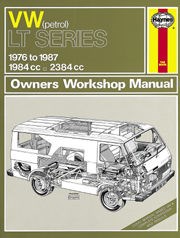 VW LT Petrol Vans & Light Trucks (76 - 87) Haynes Repair Manual