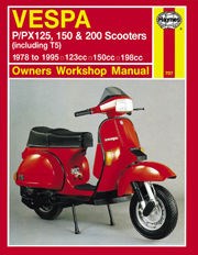 Vespa P/PX125, 150 & 200 Scooters (78 - 95) Book