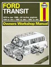 Ford Transit Petrol (mk 2) (78 - Jan 86) UP to C Book