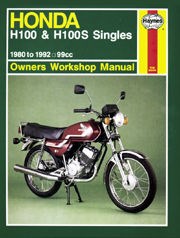 Honda H100 & H100S Singles (80 - 92) Haynes Repair Manual