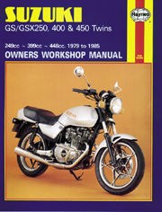 Suzuki GS/GSX250, 400 & 450 Twins (79 - 85) Haynes Repair Manual