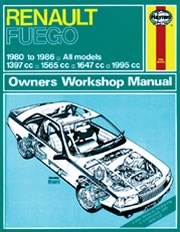 Renault Fuego (80 - 86) * Book