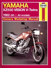 Yamaha XZ550 Vision V-Twins (82 - 85) Haynes Repair Manual