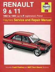 Renault 9 & 11 (82 - 89) UP to F Book