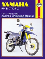 Yamaha RD & DT125LC (82 - 87) Haynes Repair Manual