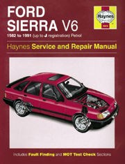 Ford Sierra V6 (82 - 91) UP to J Book